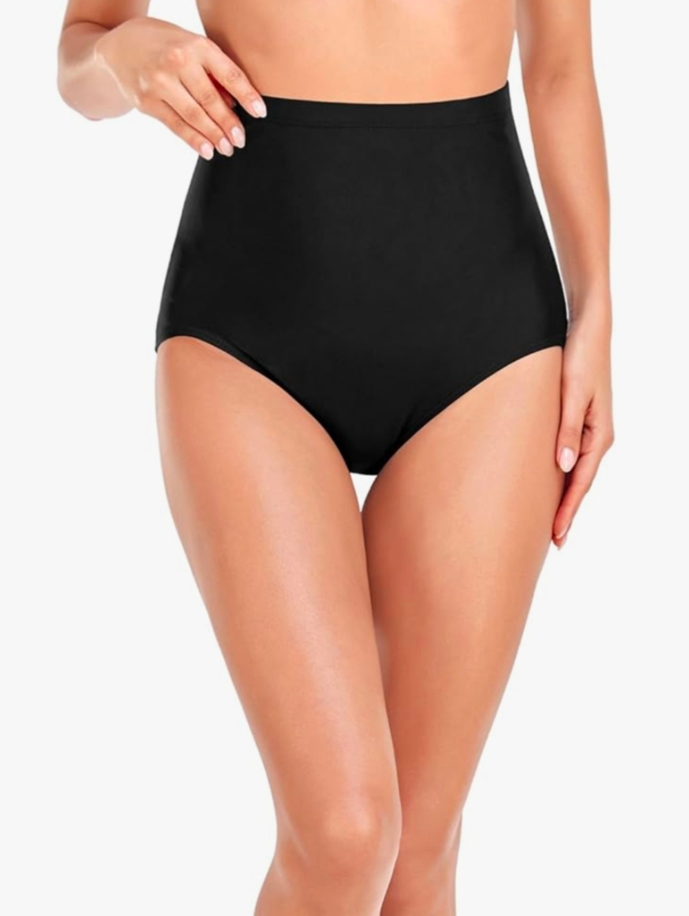 Swim Solutions Women's High-Waist Bikini Bottoms